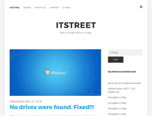 Tablet Screenshot of itstreet.org